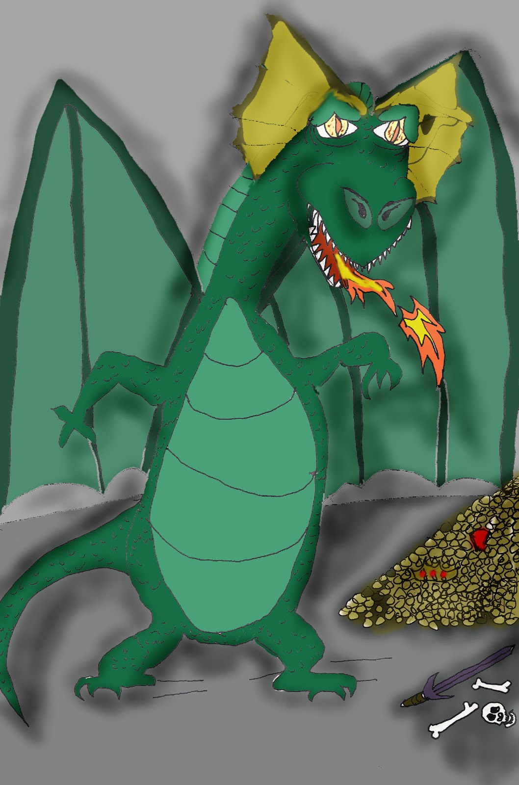 ConfuzzledDesigns: Serbian Dragon - Zmaj