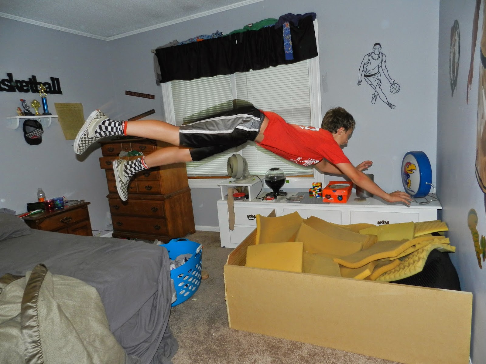 The Arnott Family Blog Homemade Foam Pit
