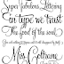 Tattoo Ink Font thumbnail