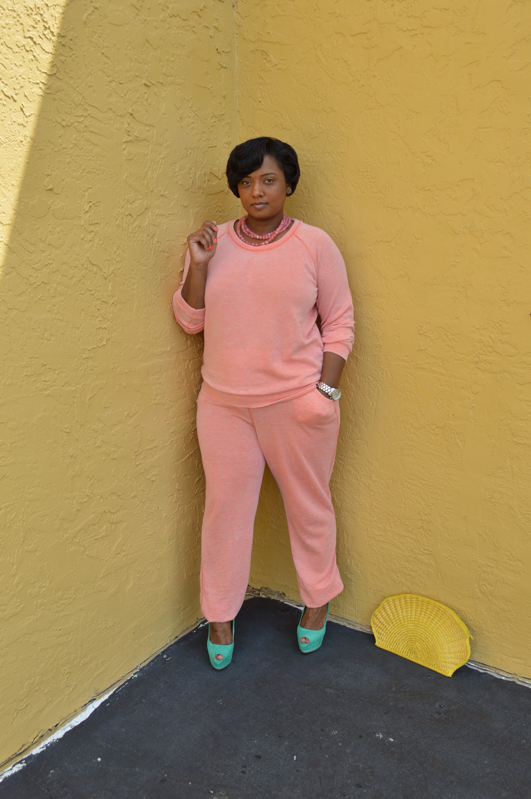 Faith Family Fashion Sweatsuits and Heels