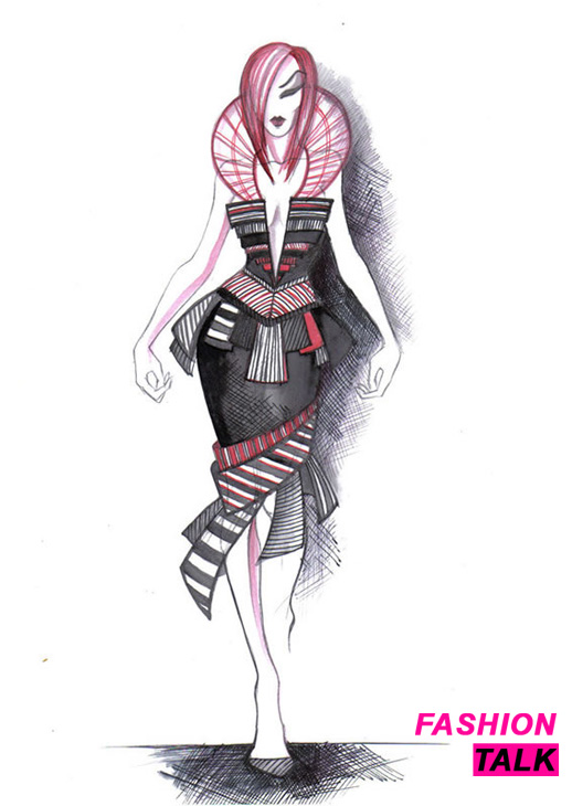 framed fashion sketches framed fashion sketches