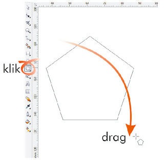 Berkreasi dengan Polygon Tool Berkreasi dengan Polygon Tool, www.tutoriallengkapcoreldraw.blogspot.com