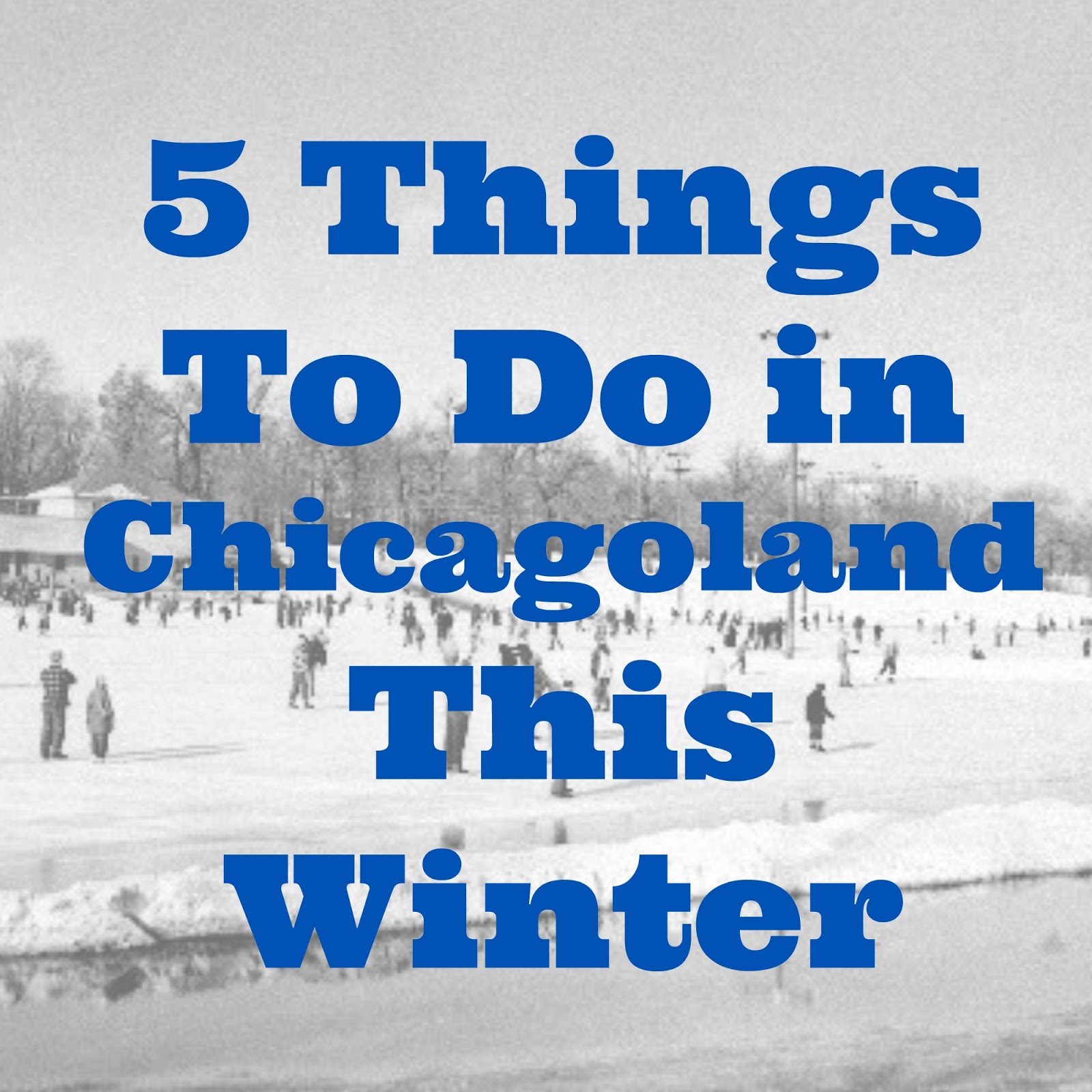 5 Things To Do in Chicagoland This Winter | all dressed up with nothing to drink...