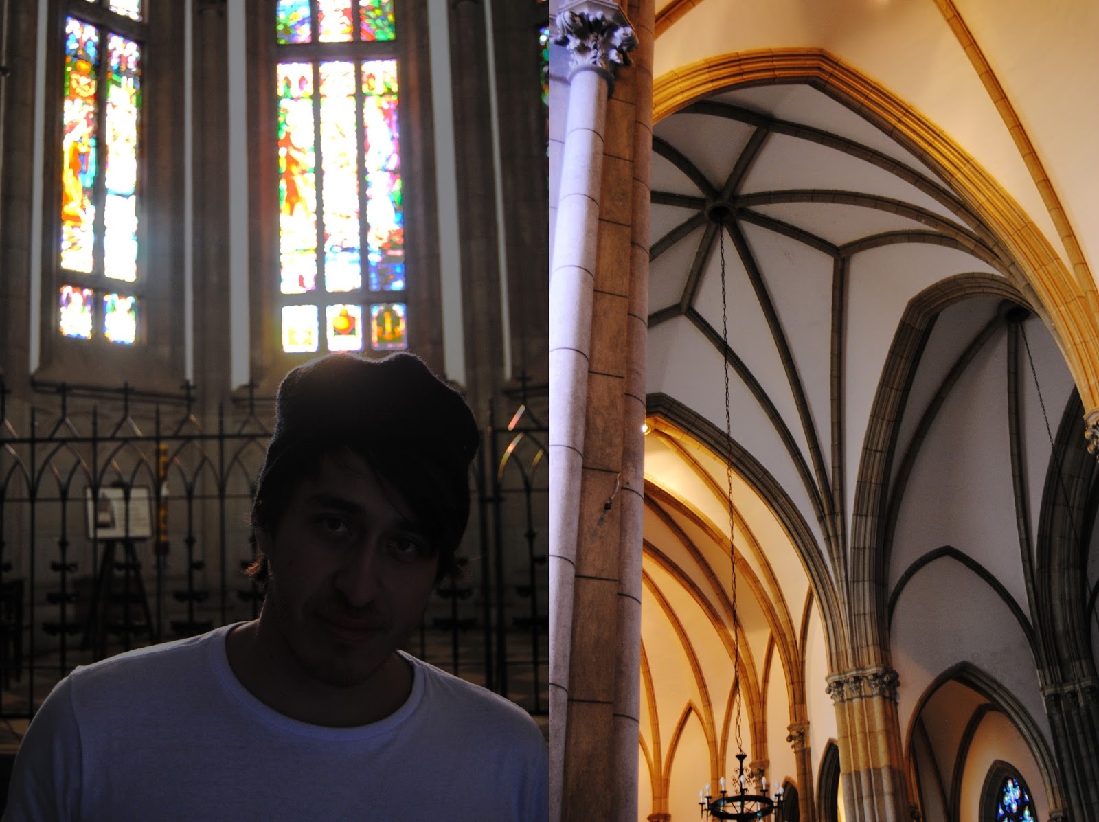 my boyfriend and gothic ogival archs