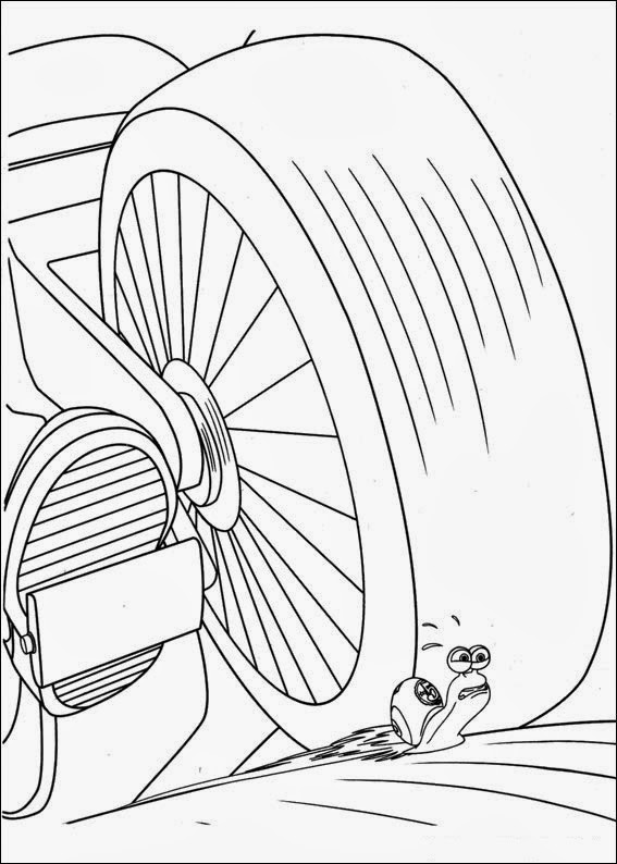 Fun Coloring Pages: Turbo Coloring Pages