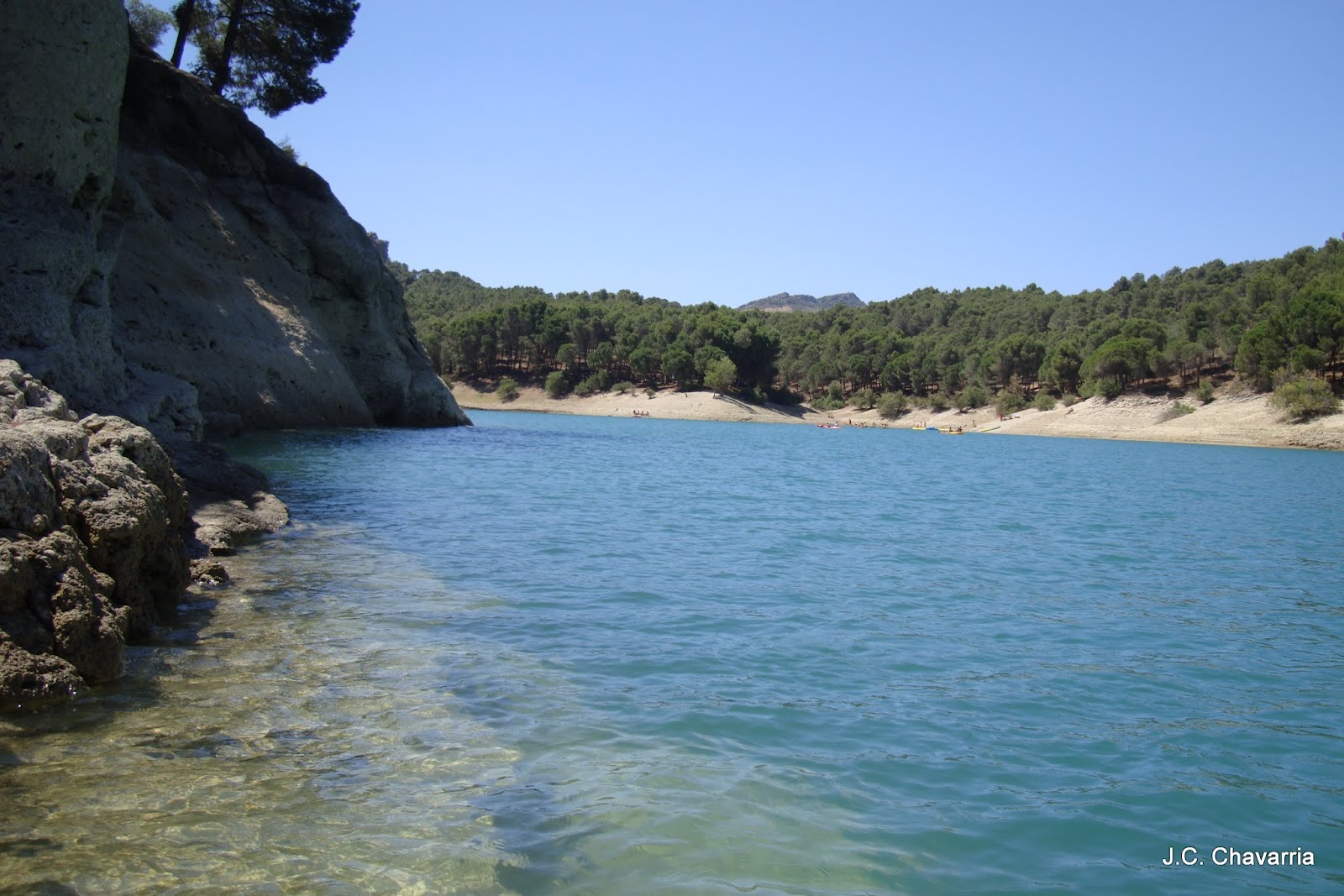 GPS Malaga Kayaks en el Chorro por mi cumpleaños (01072012)