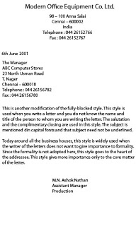 memorandum styles