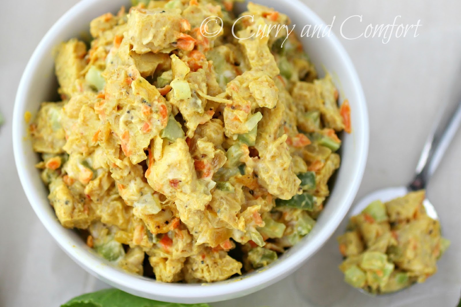 Kitchen Simmer Curried Chicken and Mango Chutney Salad
