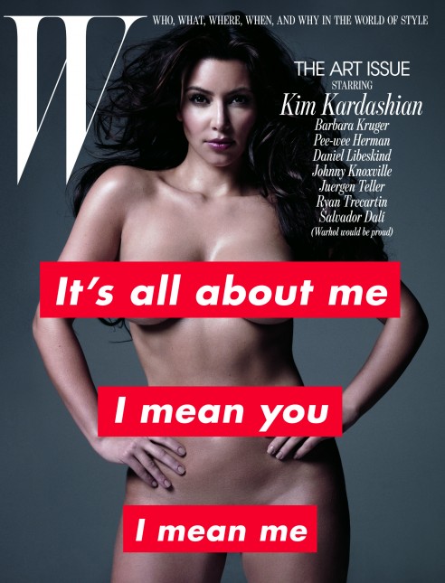 kim kardashian w magazine cover. Kim Kardashian-W Magazine