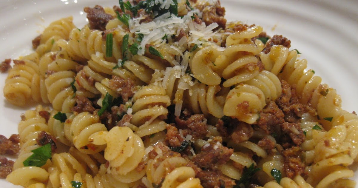 Foodie Funday Sunday Jamie Oliver Proper Blokes' Sausage Fusilli