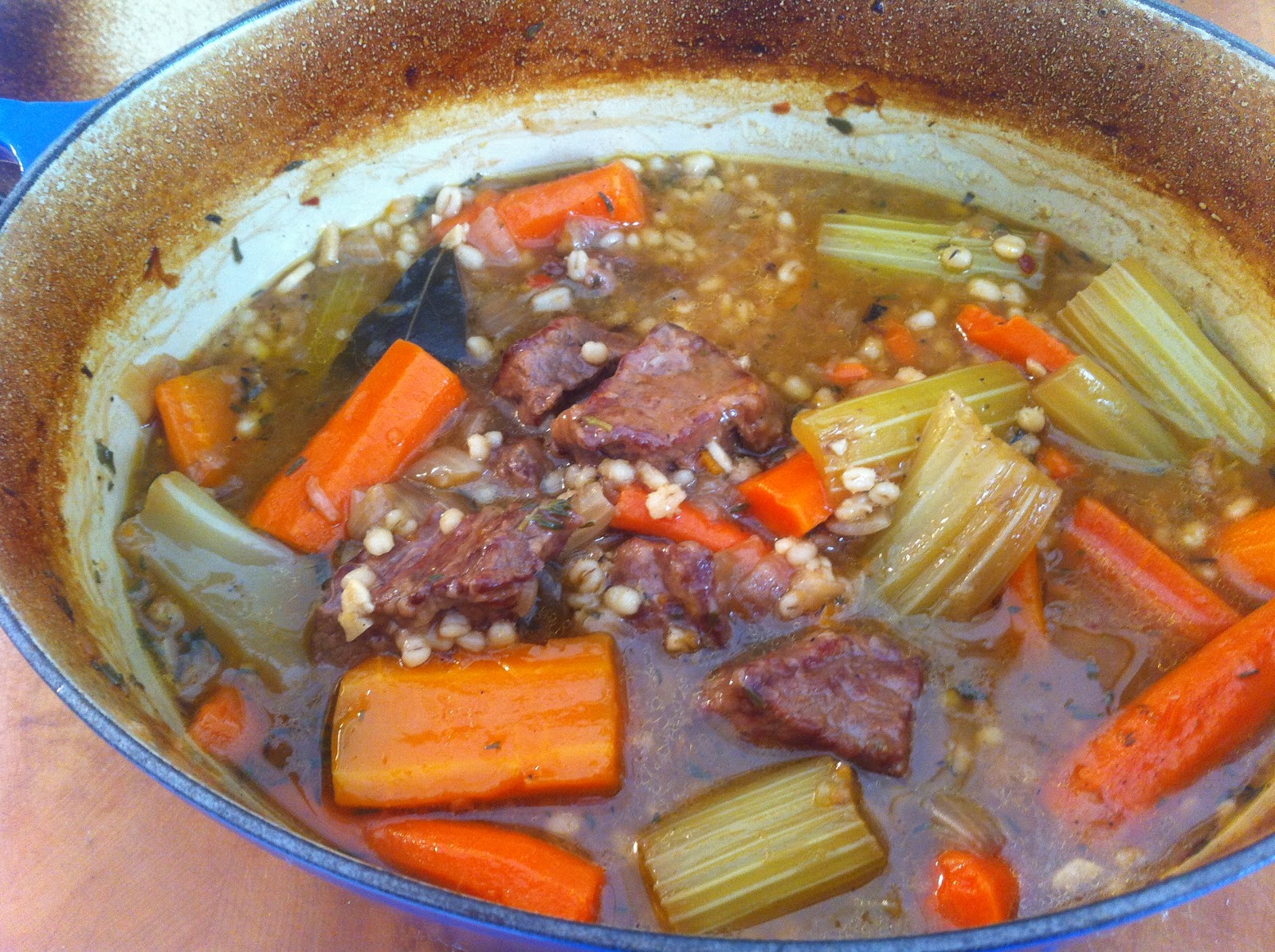 Oishii Adventure Beef & Barley Stew