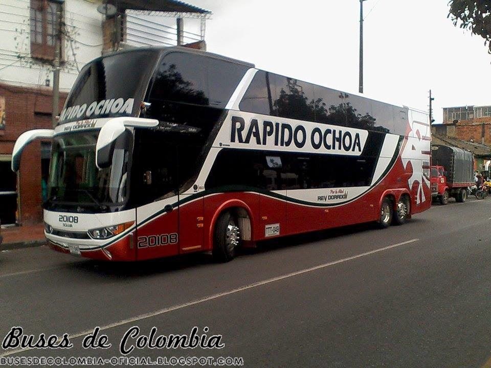 Rapido Ochoa 20108 Buses de Colombia Oficial