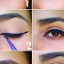 Bold Winged Eyeliner Tutorial Step By Step