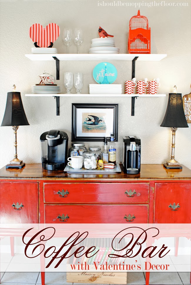 i should be mopping the floor Creating a Simple Coffee Bar