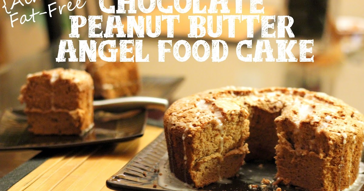 homevolution {Recipe} Chocolate Peanut Butter Angel Food Cake