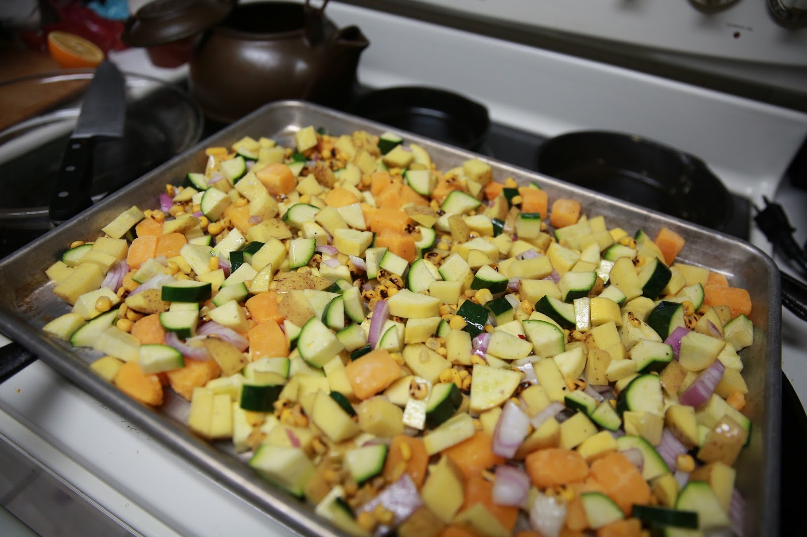 Hawks and honey: Taco Tuesday Roasted Veggie Tacos