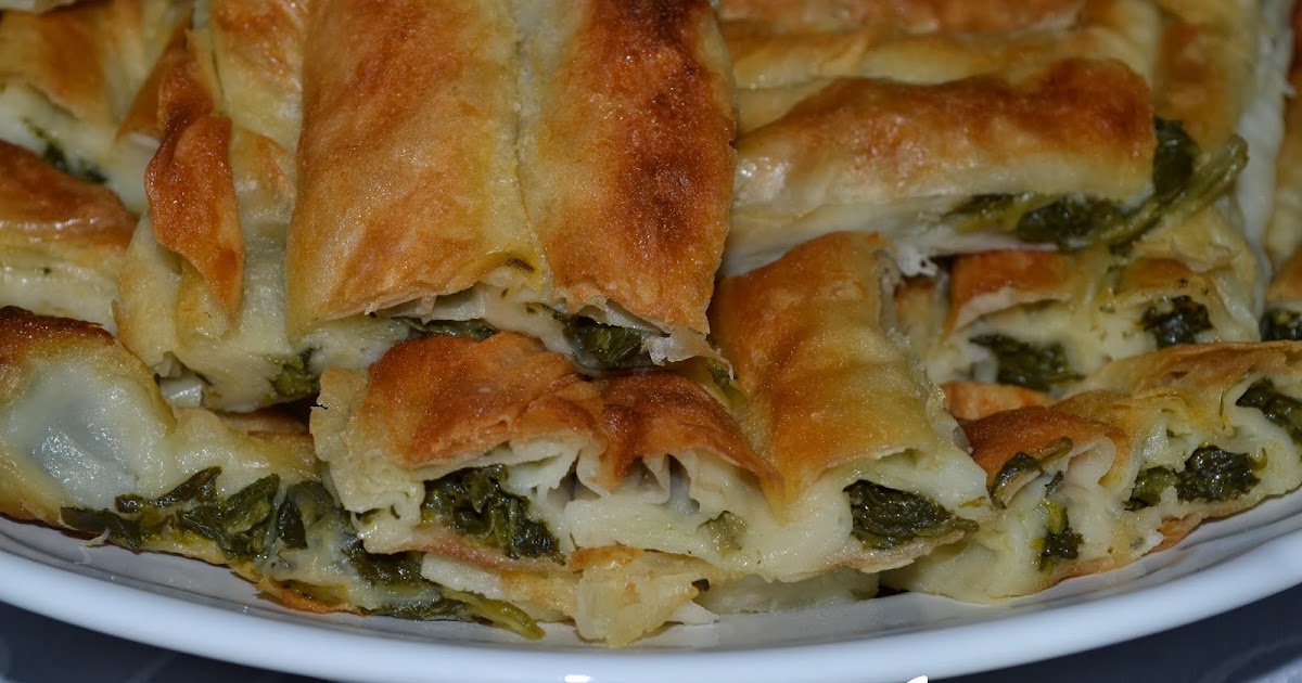 ANNEMİNELİ KLASİK ISPANAKLI YUFKA BÖREĞİ