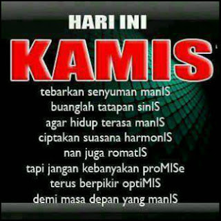 Kata Kata Ucapan Selamat Hari Kamis Kata Kata Ucapan Selamat Hari Kamis
