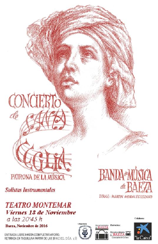 SANTA CECILIA 2016 - BANDA DE MÚSICA DE BAEZA