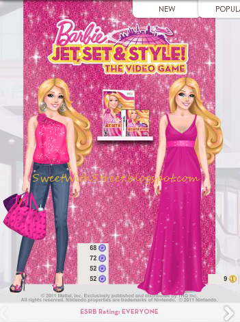 barbie jet set style