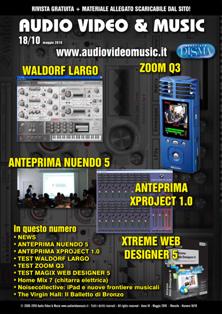 Audio Video & Music 18 - Maggio 2010 | TRUE PDF | Mensile | Professionisti | Audio Recording | Software | Hardware