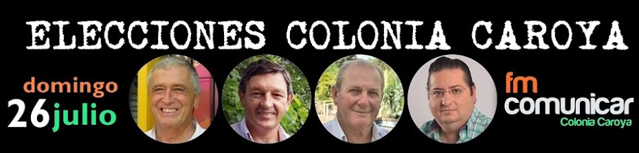 Elecciones Colonia Caroya 2015