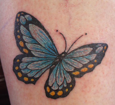 2012 Butterfly Tattoos on Wrist