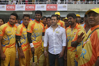 Salman, Daisy, Huma & Shruti at CCL match