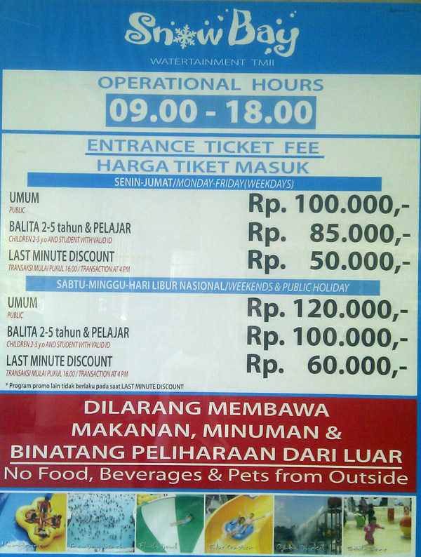 Harga Tiket Masuk Snowbay 2015 | harga tiket masuk snowbay harga tiket masuk taman safari Harga Tiket Masuk Snowbay 2015 | harga tiket masuk snowbay harga tiket masuk taman safari
