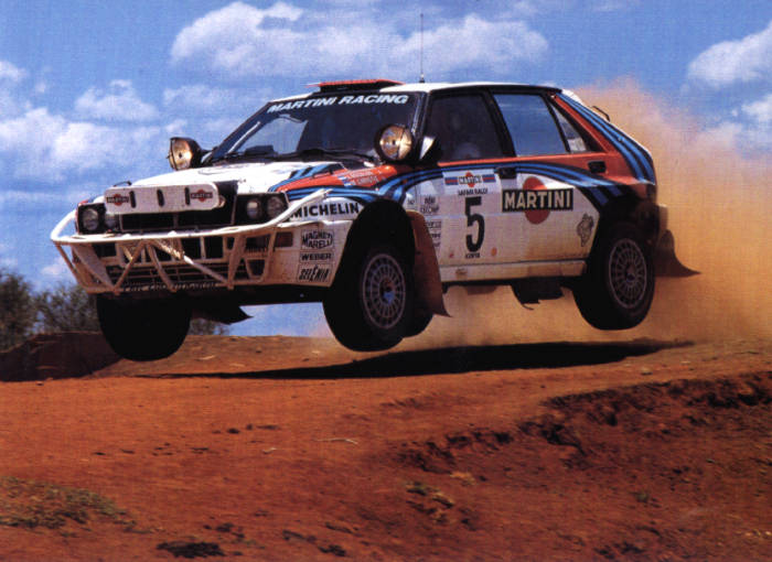 Lancia Delta integrale ралли