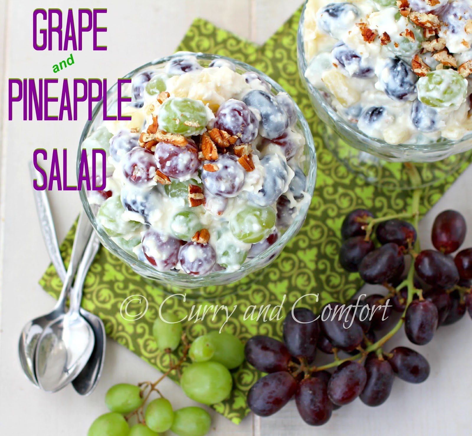 Kitchen Simmer Grape and Pineapple Salad