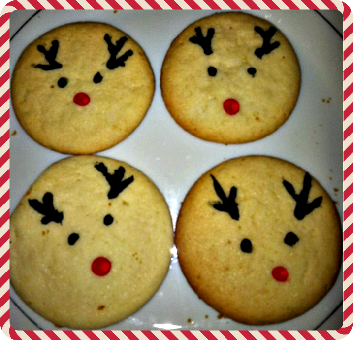Reindeer Sugar Cookie Idea For Christmas - Crafty Morning
