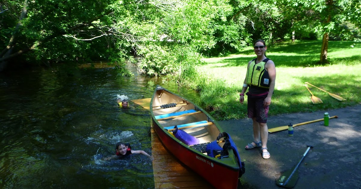 " FULL ON " Minnehaha Creek Canoe Ride