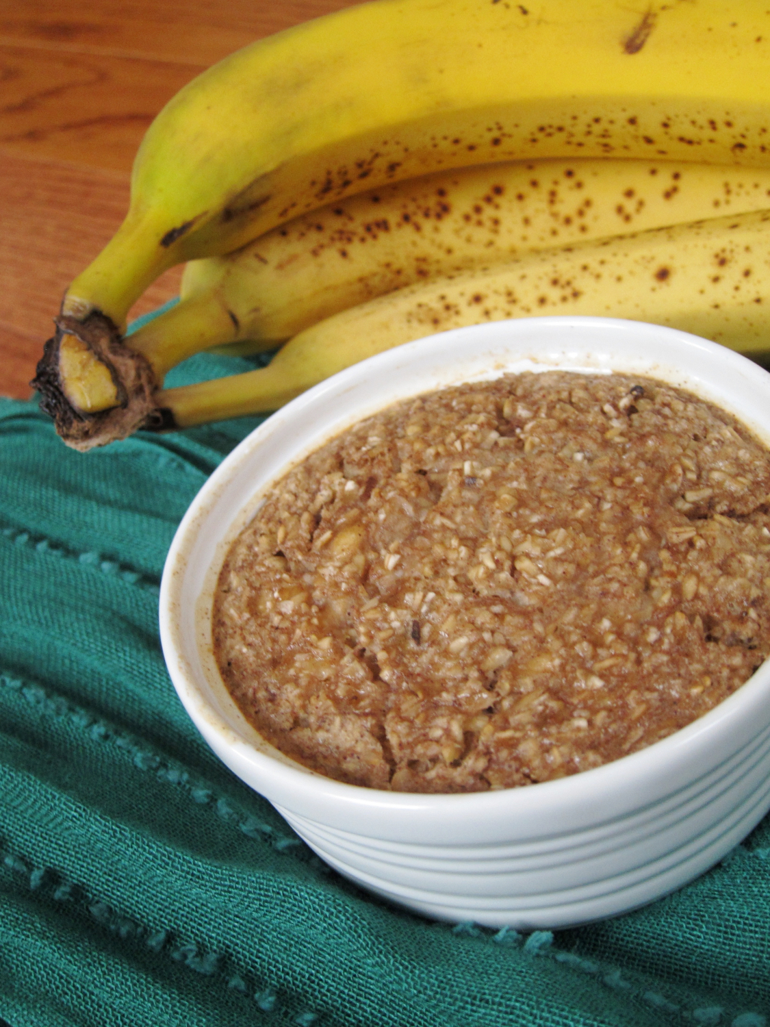 The Oatmeal Artist Baked Banana Oatmeal & Variations