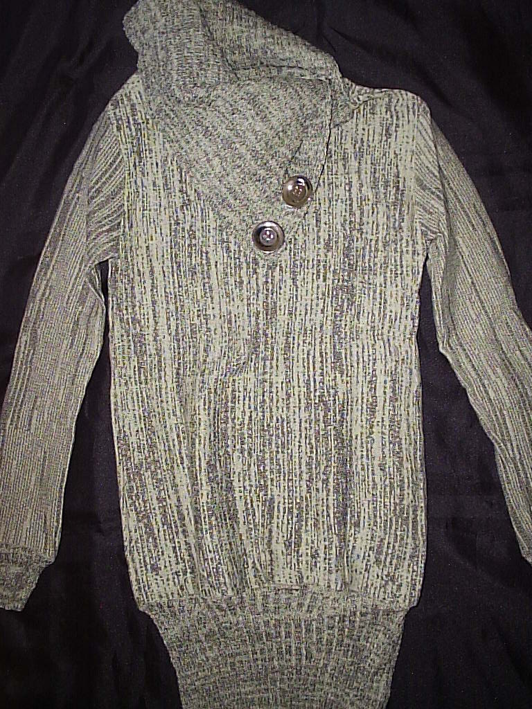 sobre legging de lã