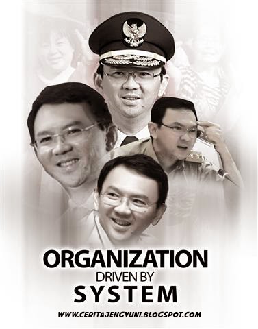 Gubernur Ahok Ilustrasi