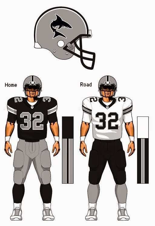 WFL Nation WFL Uniform Contest Jacksonville Sharks