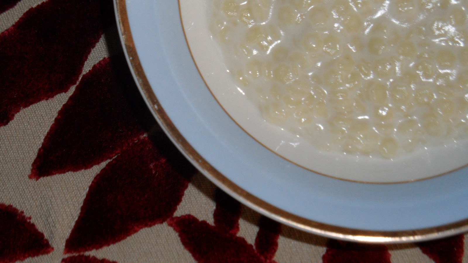 Chez Maximka Baby pasta (Pastina Stars with butter and milk)