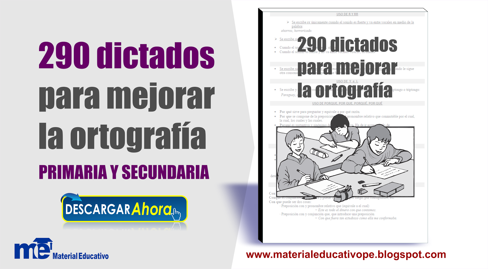 290 dictados para mejorar la ortografía para primaria y secundaria ... 290 dictados para mejorar la ortografía para primaria y secundaria ...