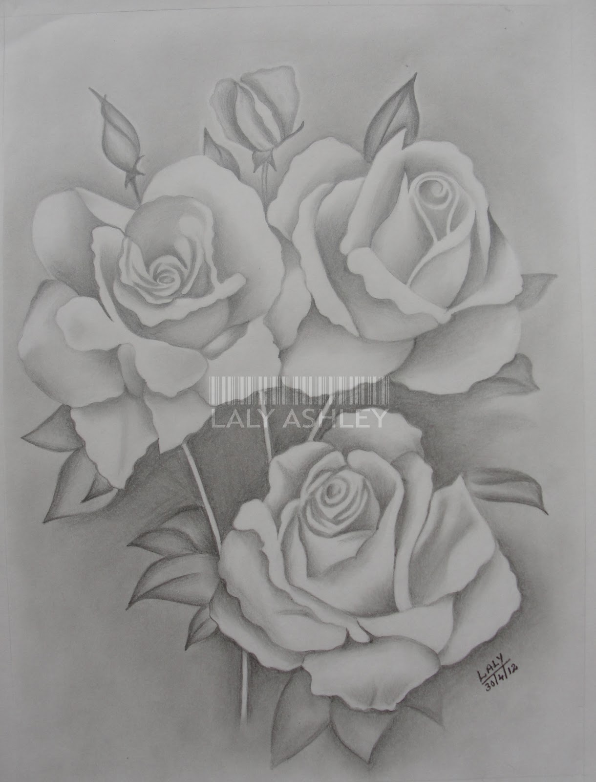 Art Craps From Laly Ashley Three Roses