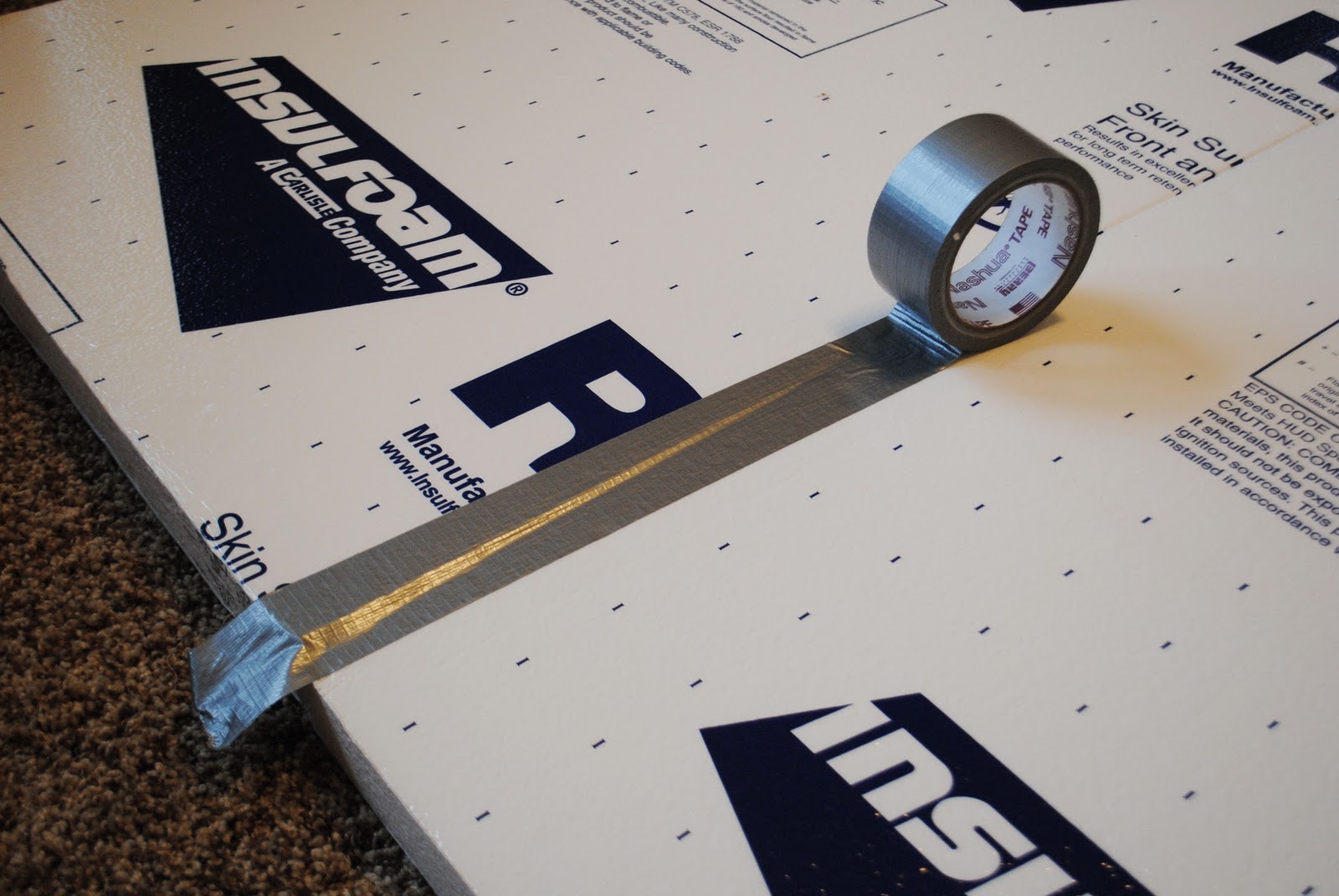 Calico and Cupcakes Foam Core Bulletin Board Tutorial