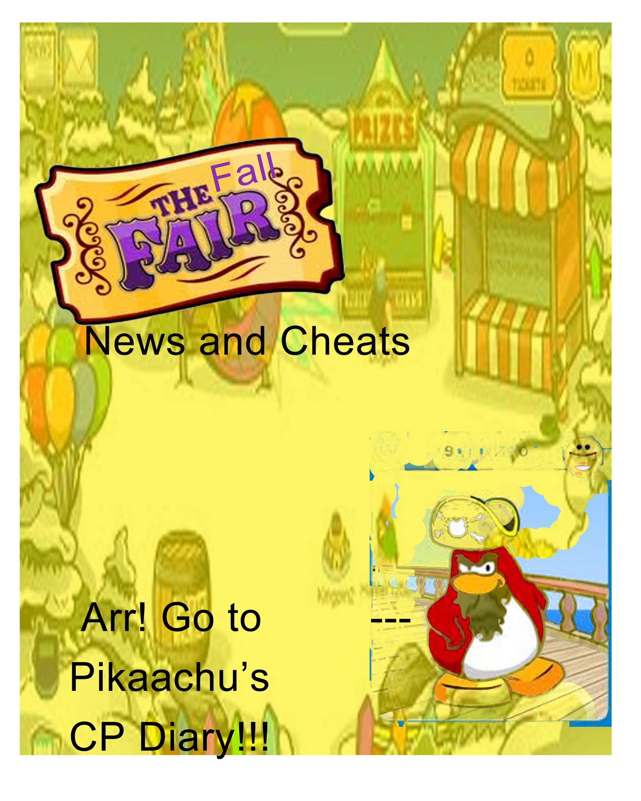 Pikaachu's Club Penguin Diary -Cheats and More-