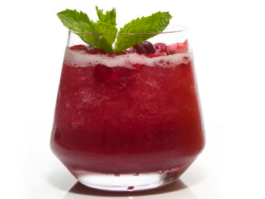 She wore the dress and I stayed home Cranberry Vodka Slush