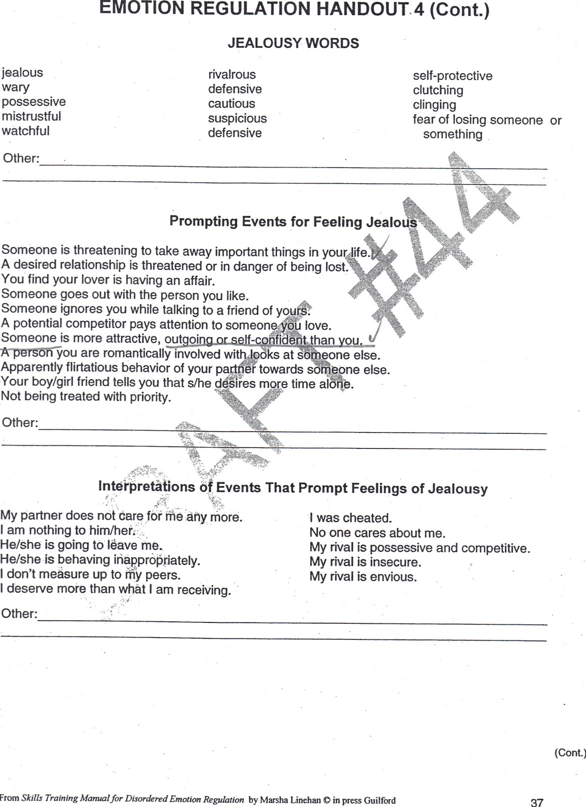 Dbt Skills Training Manual Marsha Linehan Dbt