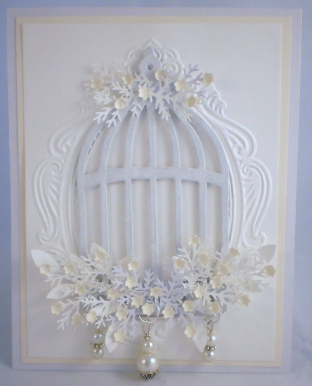 Sew Creative Bird Cage Card