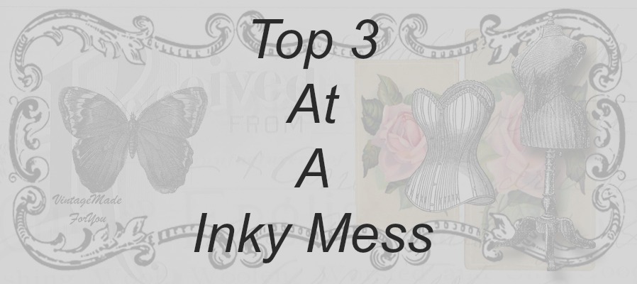 A inky mess challenges: julij 2019