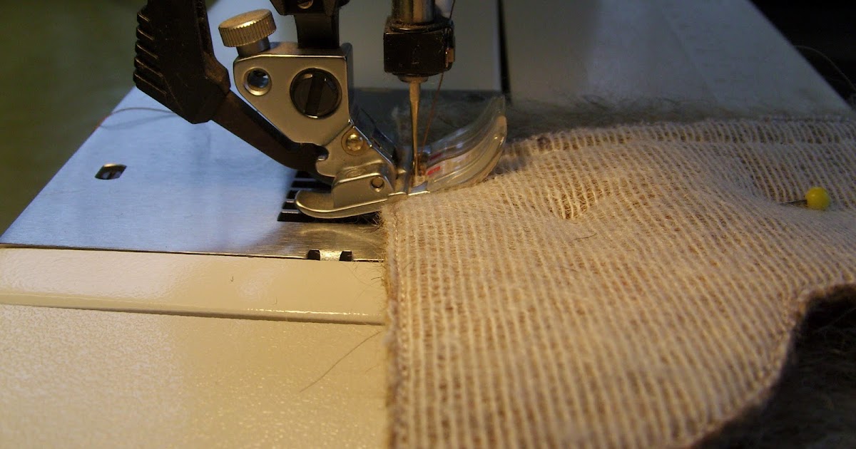 Daisy Hill Weaving Studio Sewing Multiple Layers of Heavy Fabric