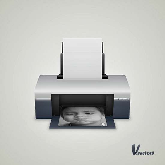 Create a Printer Illustration Create a Printer Illustration