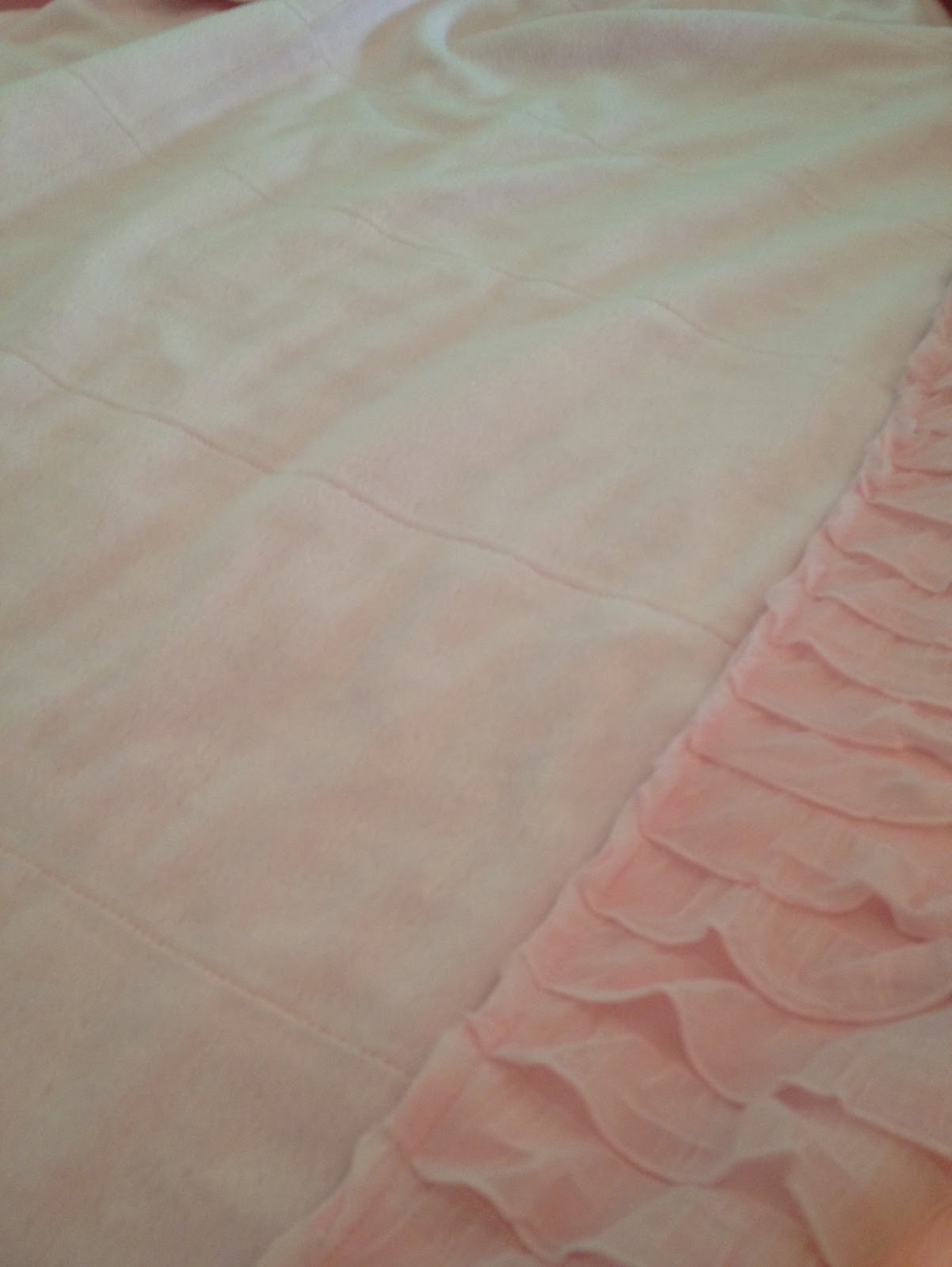 Fabric Mill Ruffle Minky Blanket Tutorial