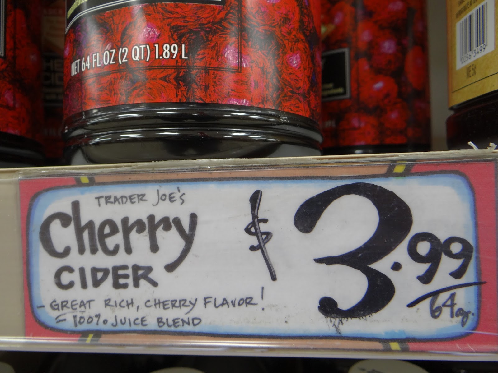 Trader Joe's 365 Day 331 Cherry Cider